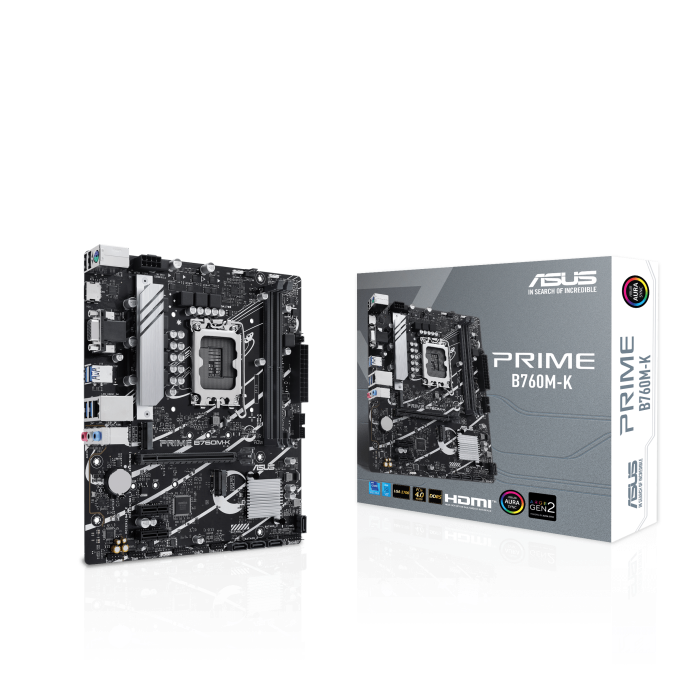 ASUS Prime B760M-K D4Motherboard (197105198517)