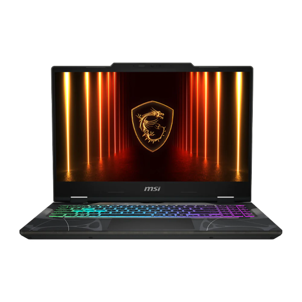MSI Cyborg 15 B2RWEKG 225 Gaming Laptop with Intel® Core™ 7 240H, 16GB DDR5, 512GB SSD, 15.6" FHD IPS AND NVIDIA GeForce RTX 5060 8gb Graphics Card